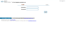 Tablet Screenshot of helpdesk.minisink.com